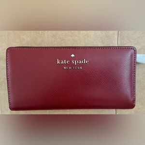 Kate Spade Large Slim Bifold Wallet